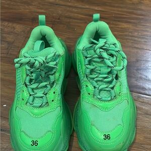 Balenciaga Green Sneakers